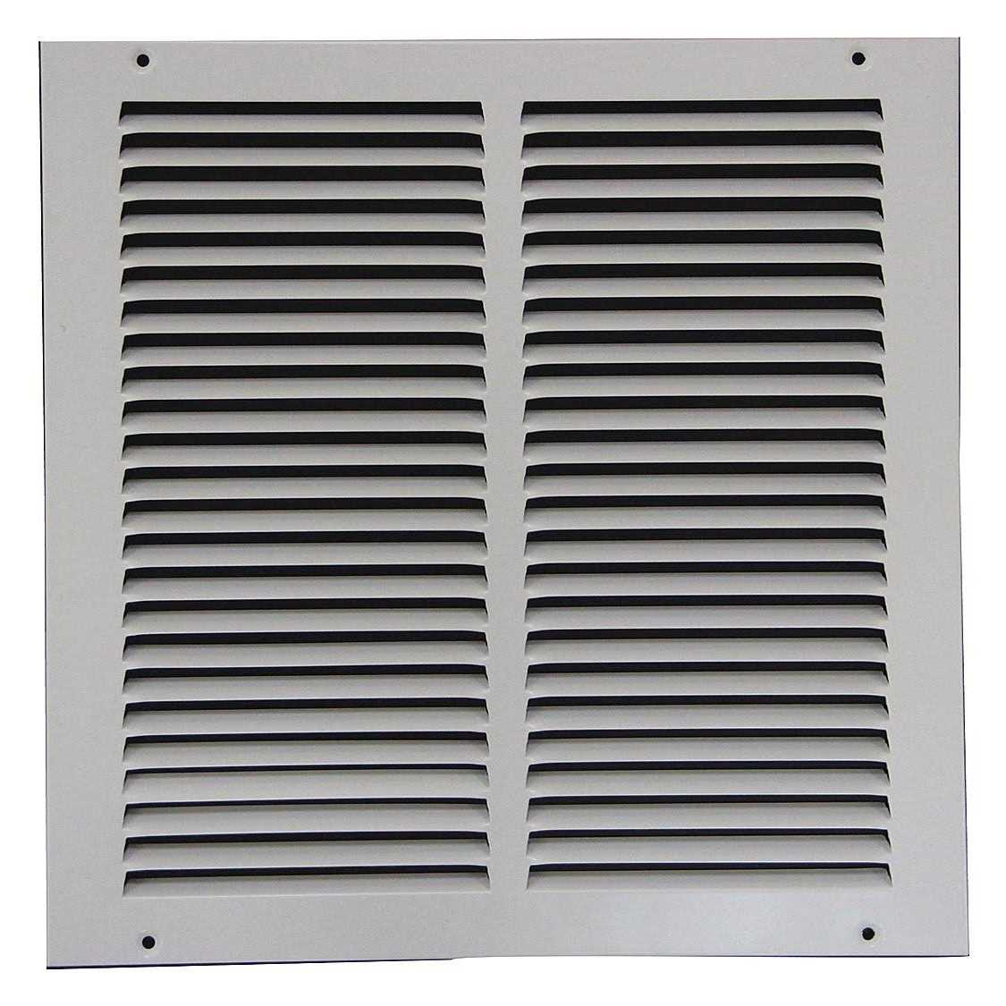 ZORO SELECT Return Air Grille 4JRR8 - Zenithce