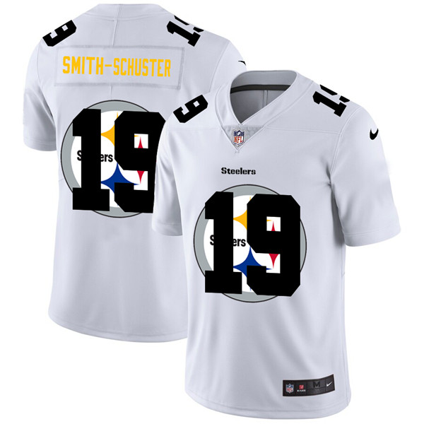 Pittsburgh Steelers #19 JuJu Smith-Schuster White Stitched Jersey - Zenithce