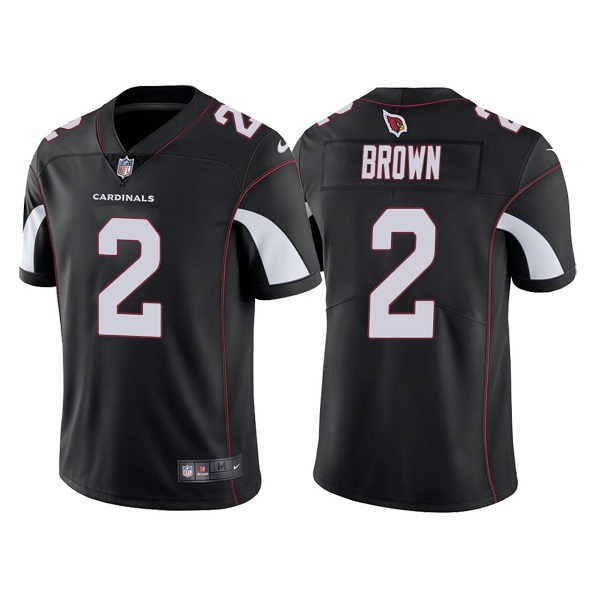 Arizona Cardinals #2 Marquise Brown Black Vapor Untouchable Limited Stitched Jersey - Zenithce