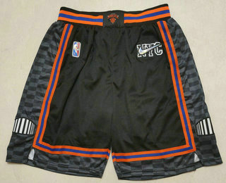 New York Knicks Black Diamond 2022 City Edition Swingman Stitched Shorts - Zenithce