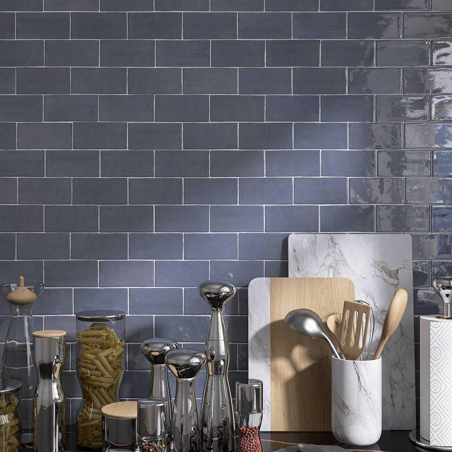 MOLOVO New Country 2.95 in. x 5.9 in. Polished Ceramic Wall Tile - Zenithce