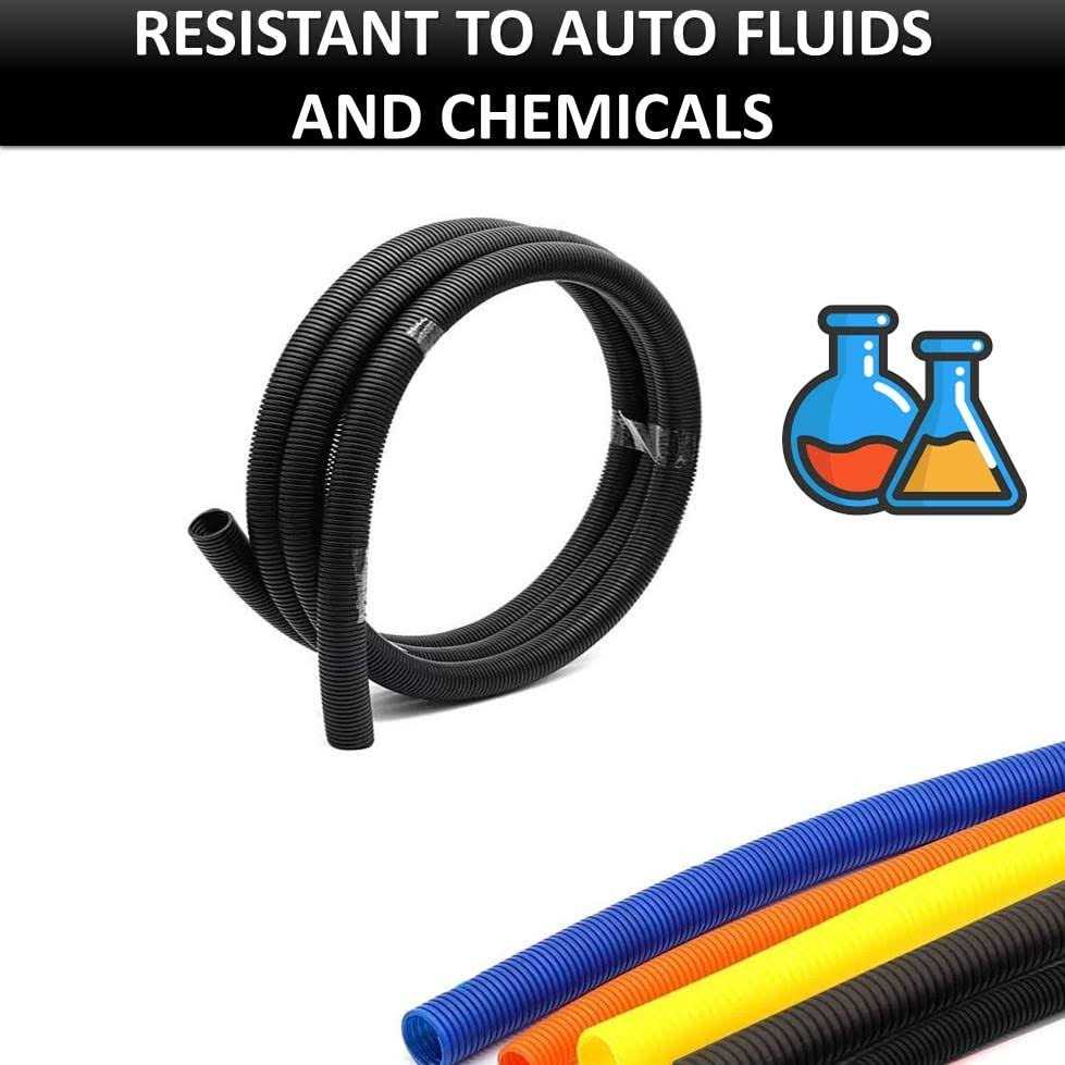 Kable Kontrol Colored Split Wire Loom Tubing 10 Long - Zenithce