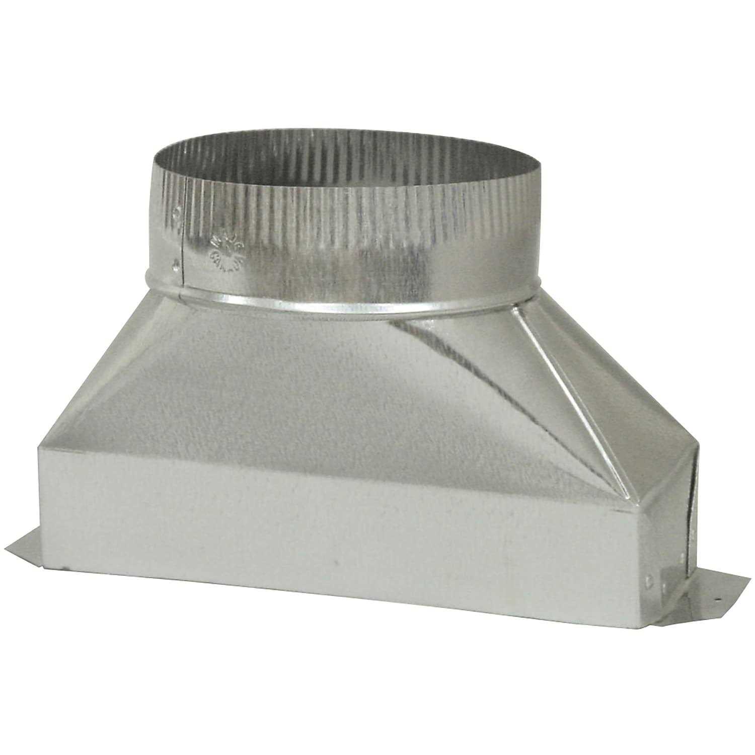 Deflecto DGT36 Galvanized Round Transition - Zenithce