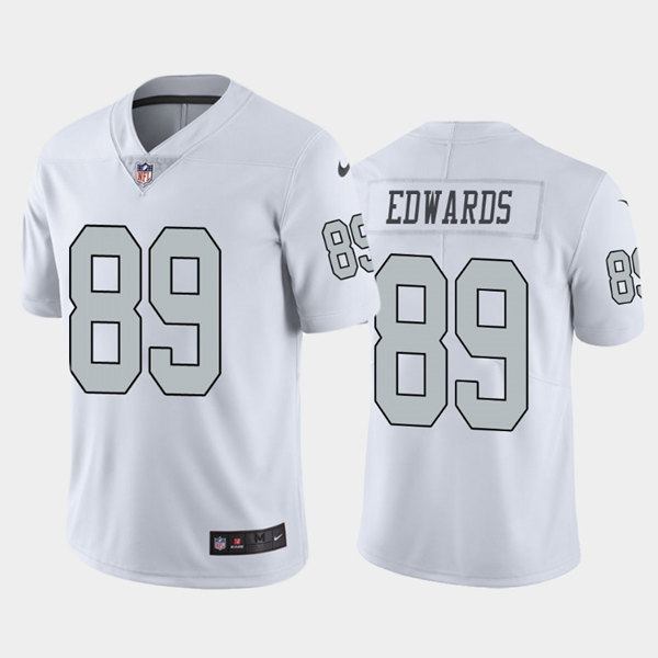 Las Vegas Raiders #89 Bryan Edwards White Color Rush Stitched Jersey - Zenithce