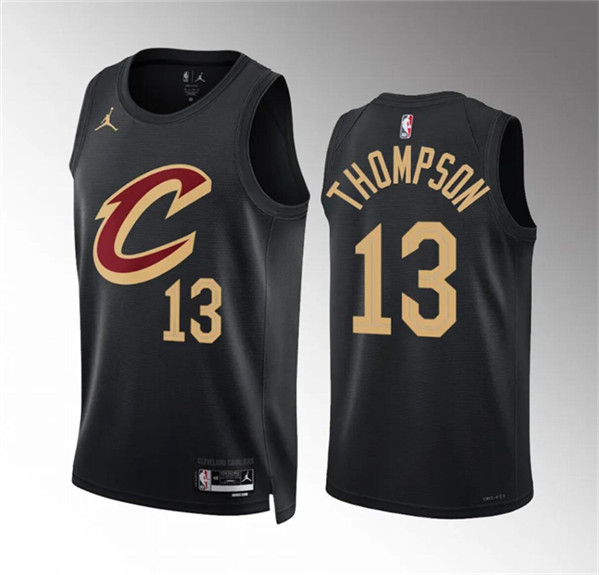 Cleveland Cavaliers #13 Tristan Thompson Black Statement Edition Stitched Jersey - Zenithce