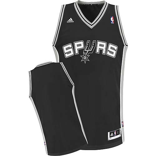 San Antonio Spurs Blank Black Swingman Jersey - Zenithce