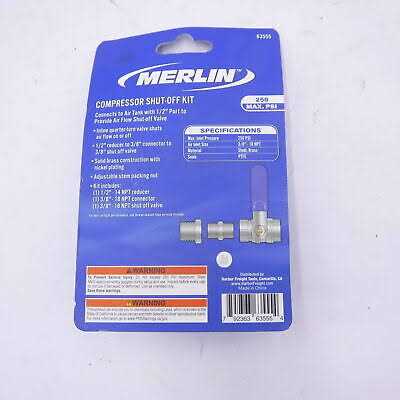 Merlin 1/2 in. Steel Industrial Quick Coupler Set - Zenithce