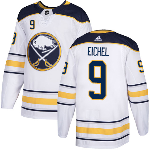 Buffalo Sabres #9 Jack Eichel White Stitched Adidas Jersey - Zenithce