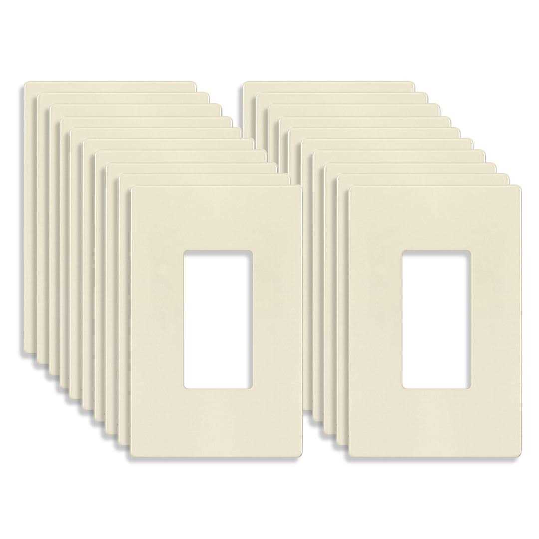 Screwless 1-Gang Decorator Wall Plate Enerlites - Zenithce