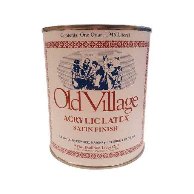 Old Village Satin Water-Based Paint - Zenithce