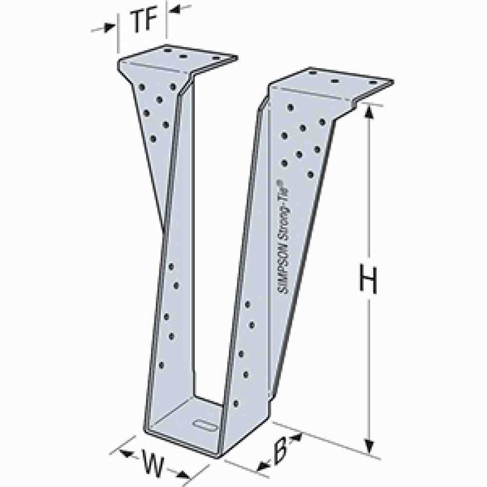 Simpson Strong-Tie Simpson Top Flange I-Joist Hanger - Zenithce