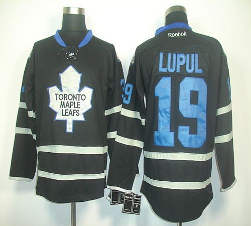 Maple Leafs #19 Joffrey Lupul Black Ice Stitched Jersey - Zenithce
