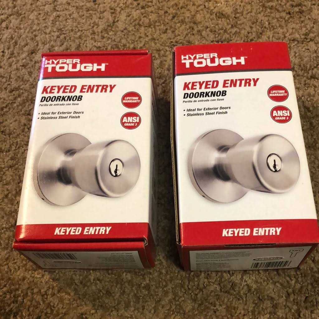 Hyper Tough Keyed Entry Single Cylinder Deadbolt - Zenithce
