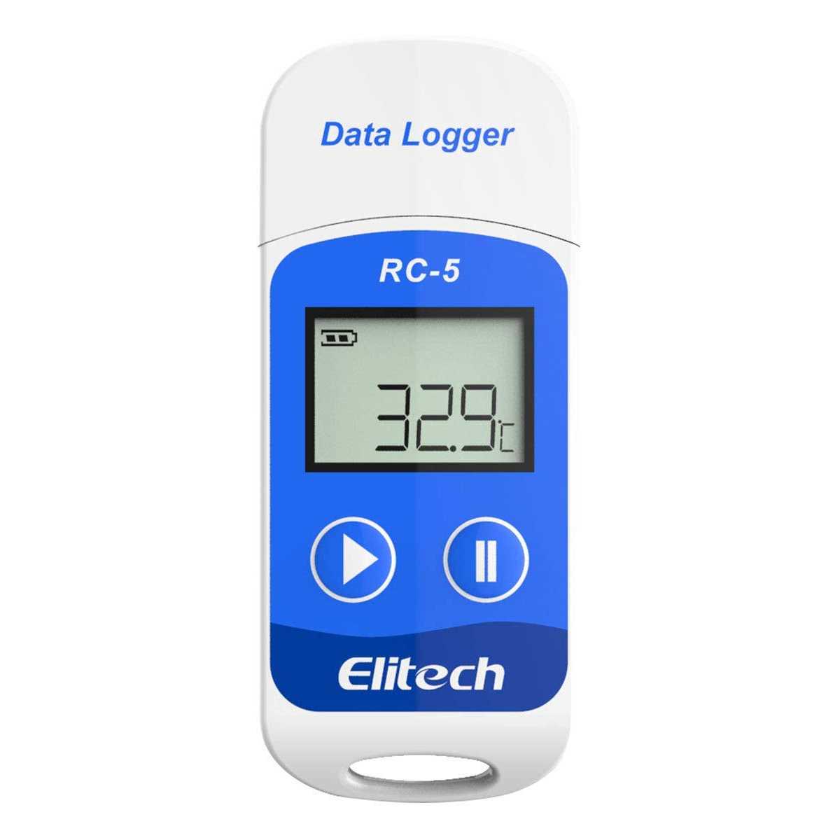 Elitech Temperature Data Logger recorder 32000 Points - Zenithce