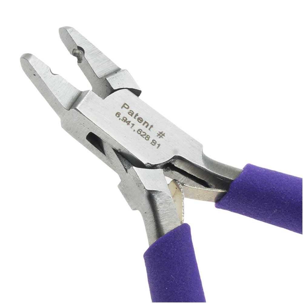 The Beadsmith EZ Coiler Pro Wire Elements Includes Mountable Base, 9 Mandrels, Chuck Key, Instructions, and a Storage Case Create Jump Rings - Zenithce