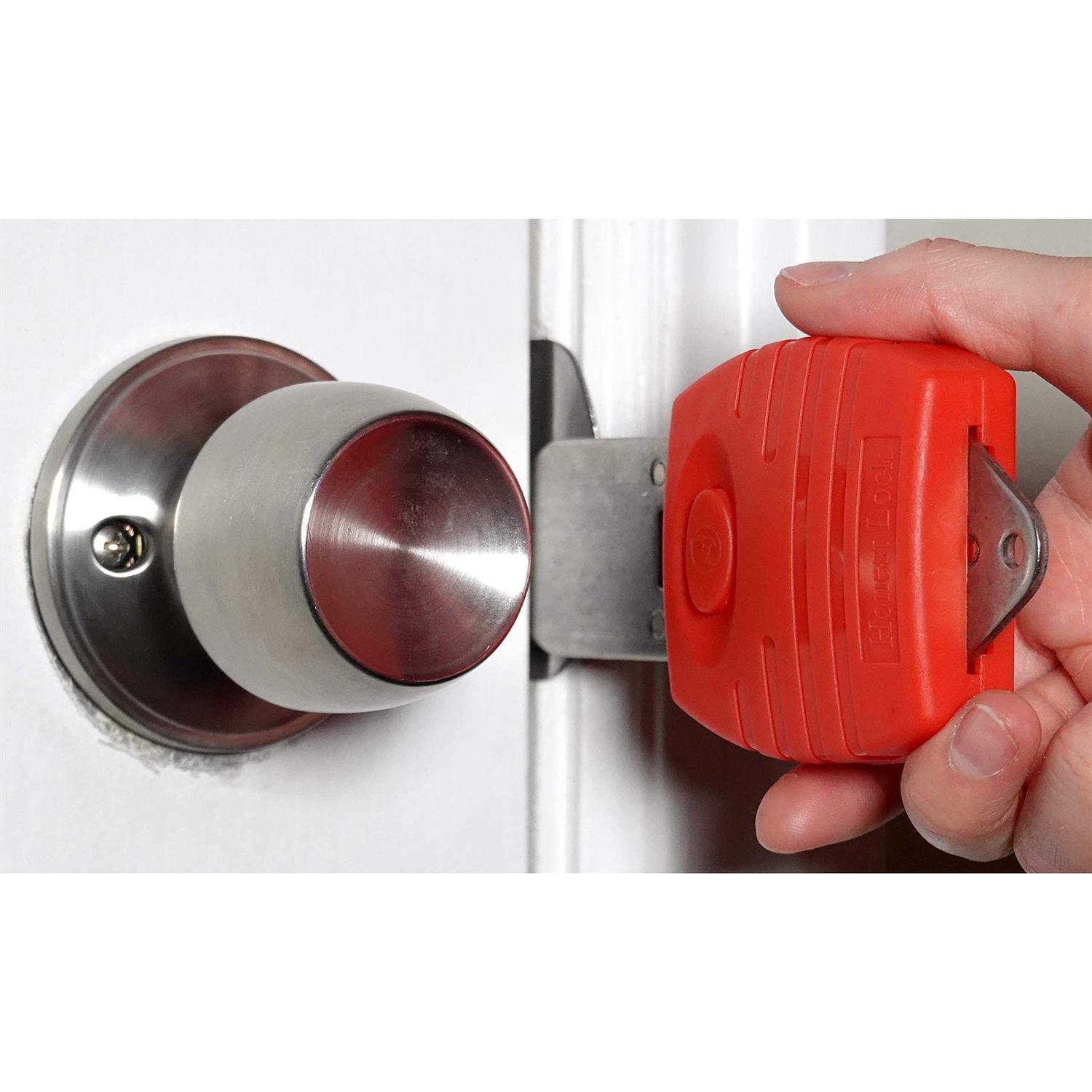 Portable Door Lock Hotel Door Locks for Travelers Metal - Zenithce