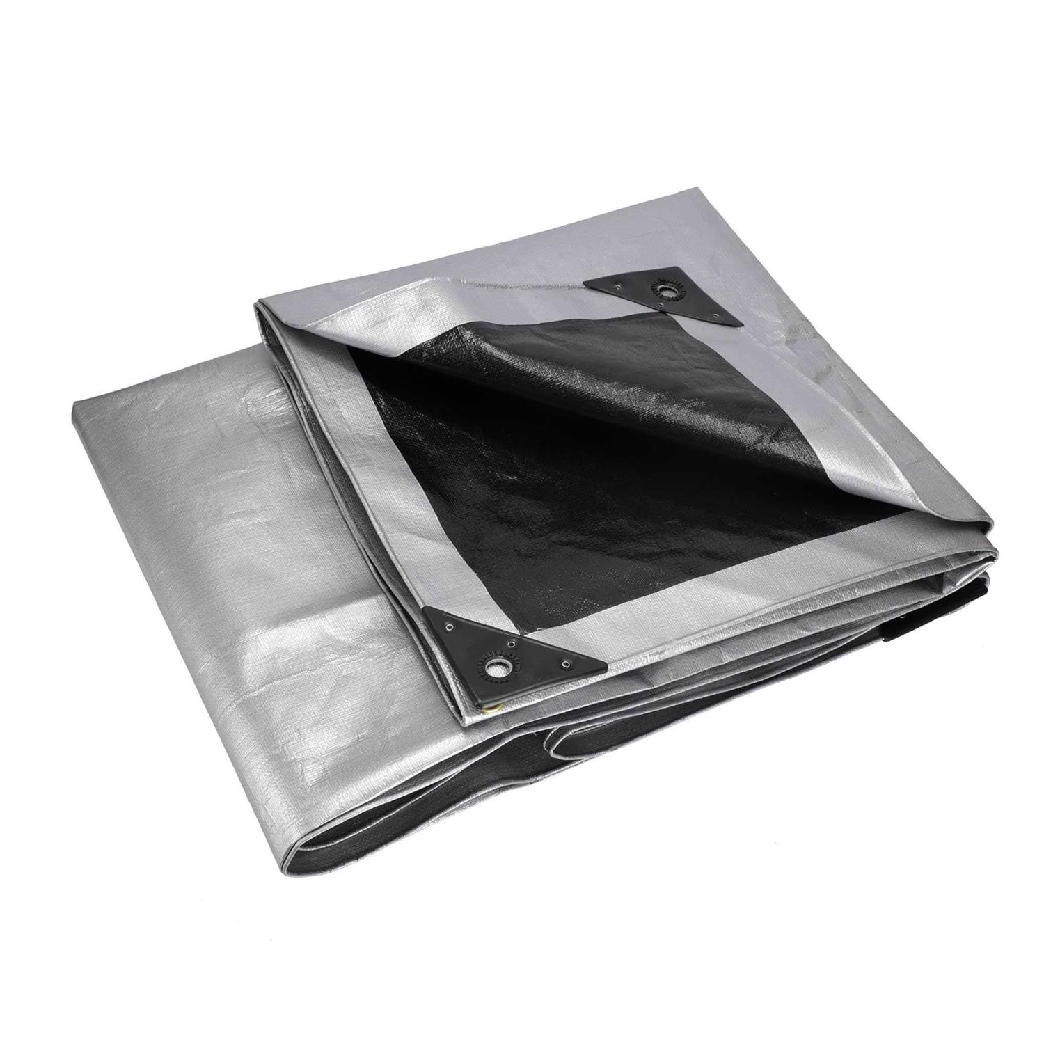 Outdoors Super Heavy Duty Poly Tarp Cover Thick 16 mil - Zenithce