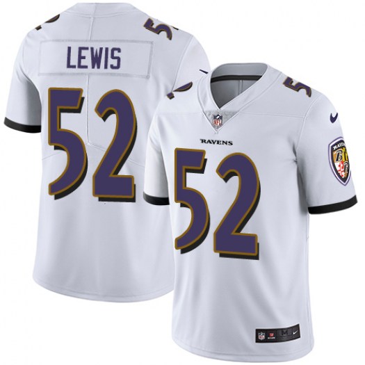 Baltimore Ravens #52 Ray Lewis White Vapor Untouchable Limited Jersey - Zenithce