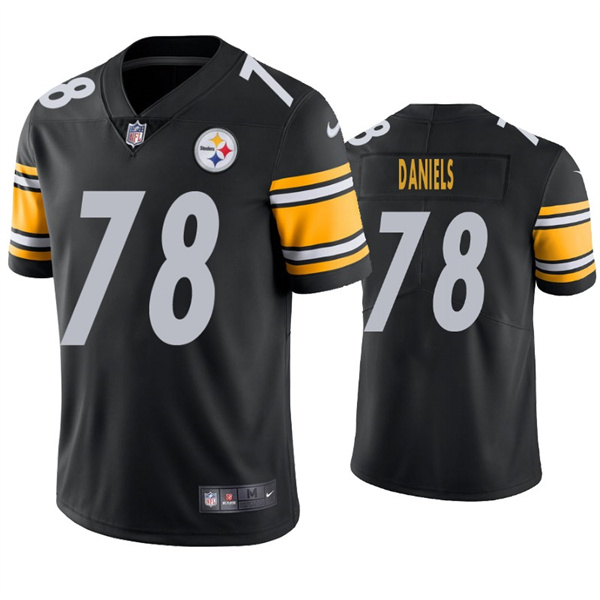 Pittsburgh Steelers #78 James Daniels Black Vapor Untouchable Limited Stitched Jersey - Zenithce