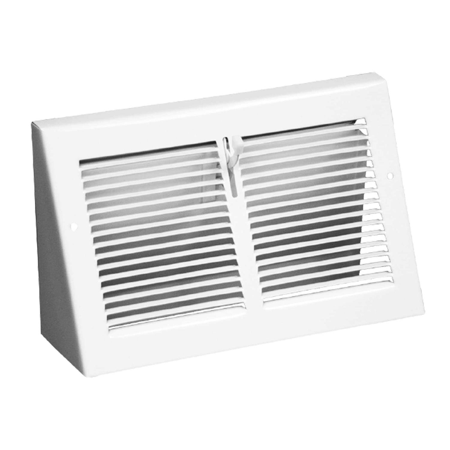 White Triangular Baseboard Register - Zenithce