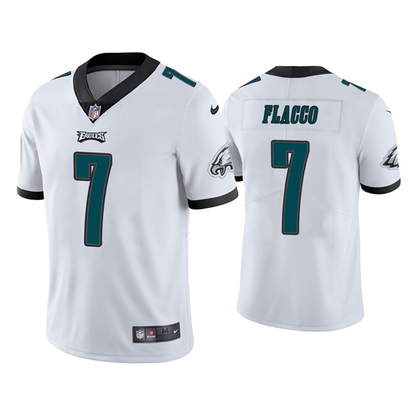 Philadelphia Eagles #7 Joe Flacco White Vapor Untouchable Limited Stitched Jersey - Zenithce