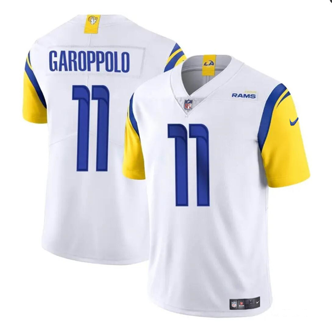 Los Angeles Rams #11 Jimmy Garoppolo White Vapor Untouchable Stitched Jersey - Zenithce