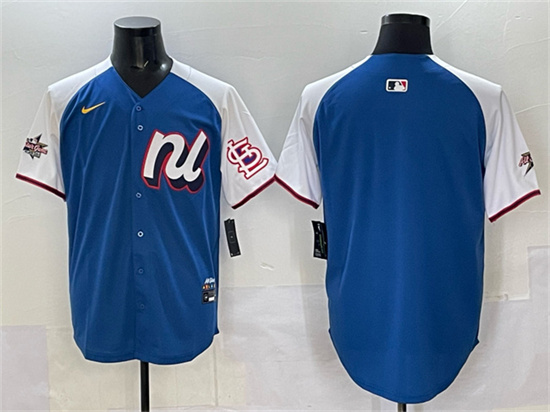 National League St. Louis Cardinals Blank Blue Alternate 2025 All-Star Edition Limited Stitched Jersey - Zenithce