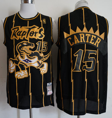Mitchell And Ness Raptors #15 Vince Carter Purple Throwback Stitched Jersey - Zenithce