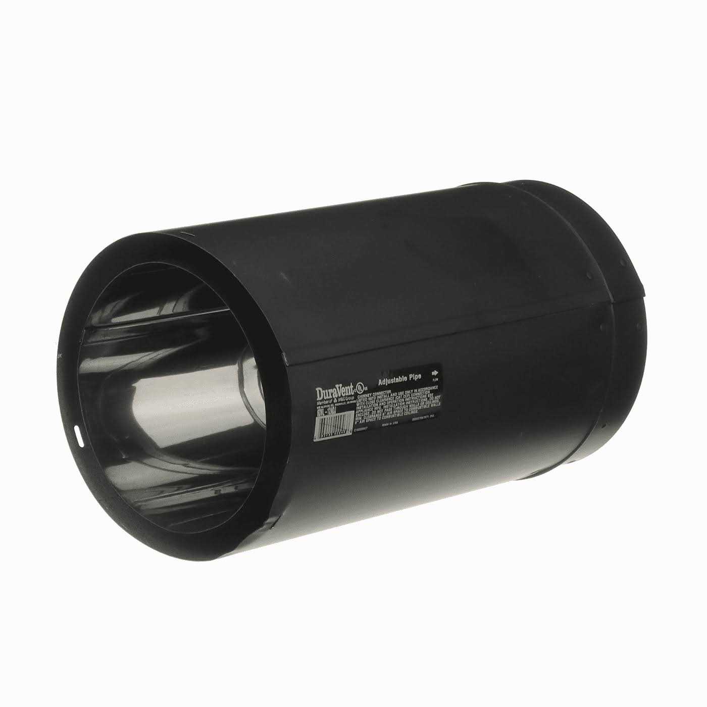 DuraVent DVL Double Wall Pipe Black - Zenithce