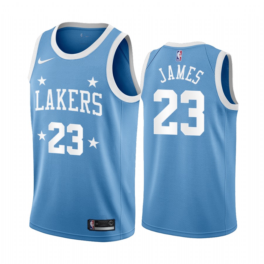 Lakers #23 LeBron James Blue Minneapolis All-Star Classic Jersey - Zenithce