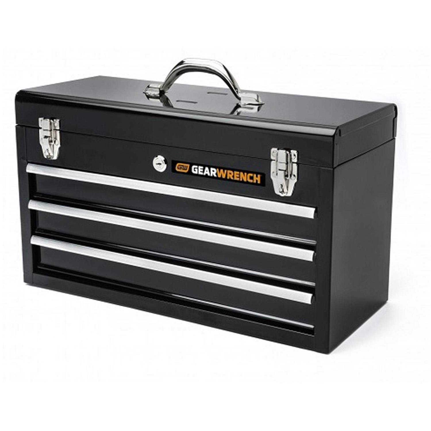 Gearwrench 29 Pc. 1/4 3/8 1/2 Drive Chrome Tool Accessories Set with EVA Foam Tray 86523 - Zenithce