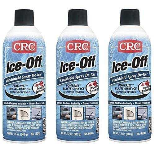 CRC 05346 Ice-Off Windshield Spray De-Icer - Zenithce
