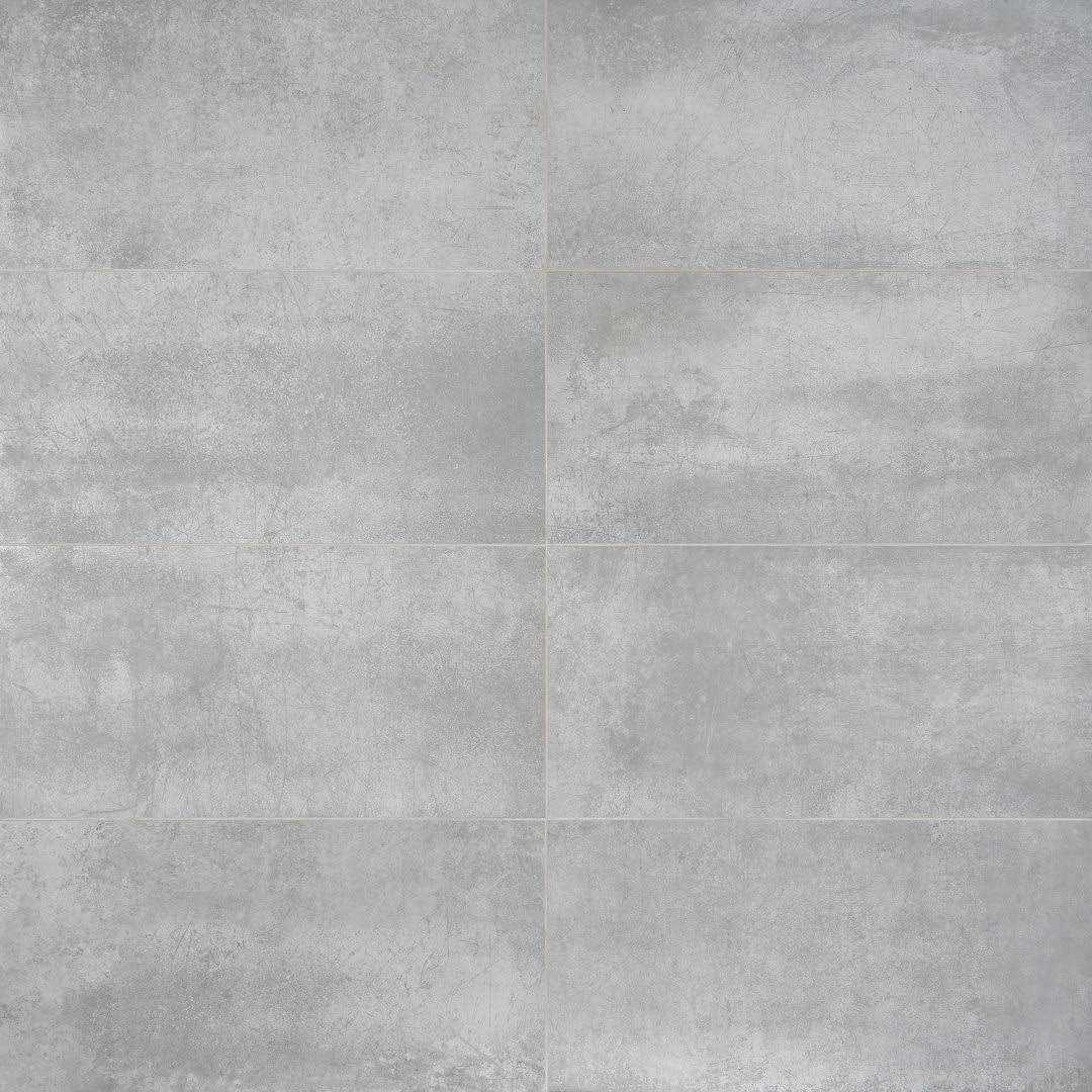 Ivy Hill Tile Forte Gray 11.81 in. x 11.81 in. Natural Porcelain Mosaic Floor and Wall Tile - Zenithce