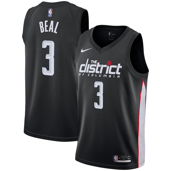 Washington Wizards #3 Bradley Beal Jersey 2018-19 New Season City Edition Jersey - Zenithce