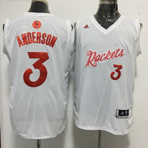 Houston Rockets #3 Ryan Anderson adidas White 2016 Christmas Day Stitched Swingman Jersey - Zenithce