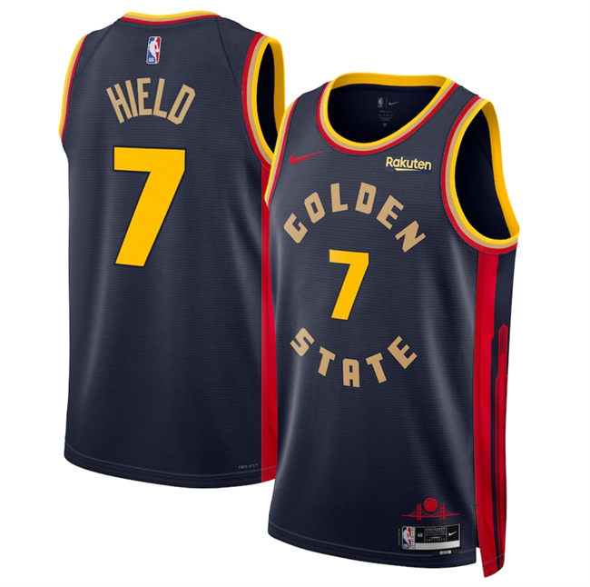Golden State Warriors #7 Buddy Hield Navy 2024-25 City Edition Stitched Jersey - Zenithce