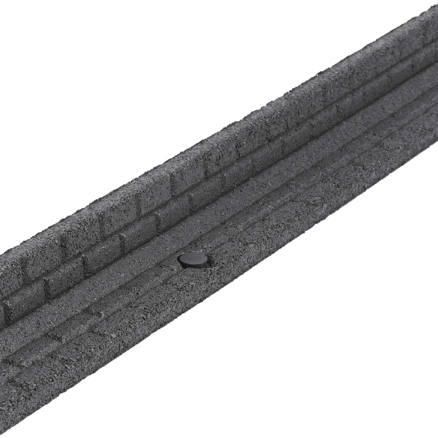 Rubberific Brickface Rubber Landscape Edging Brown - Zenithce