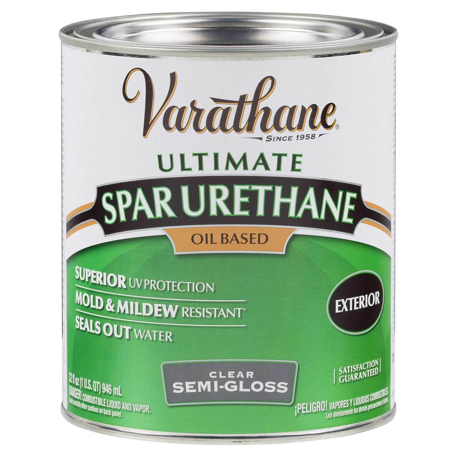 Varathane 1 gal. Clear VOC Oil-Based Exterior Spar Urethane - Zenithce