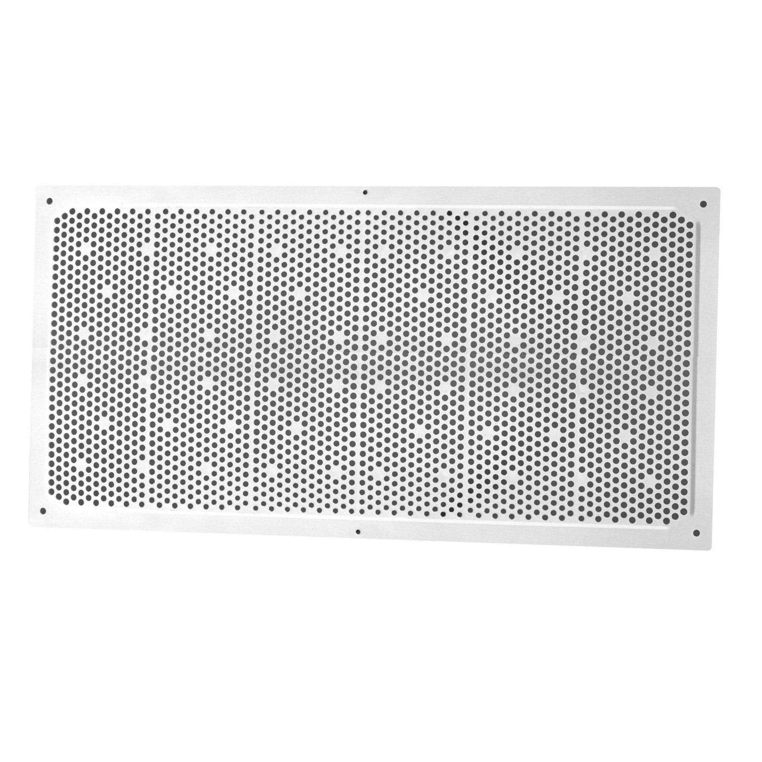 Duraflo 641604 Plastic White Soffit Vent - Zenithce