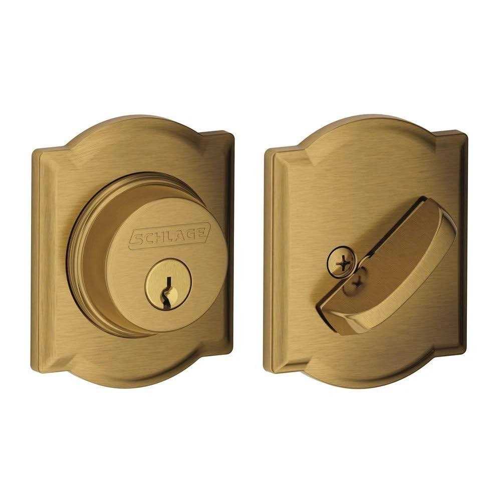 Schlage Camelot Single Cylinder Deadbolt - Zenithce