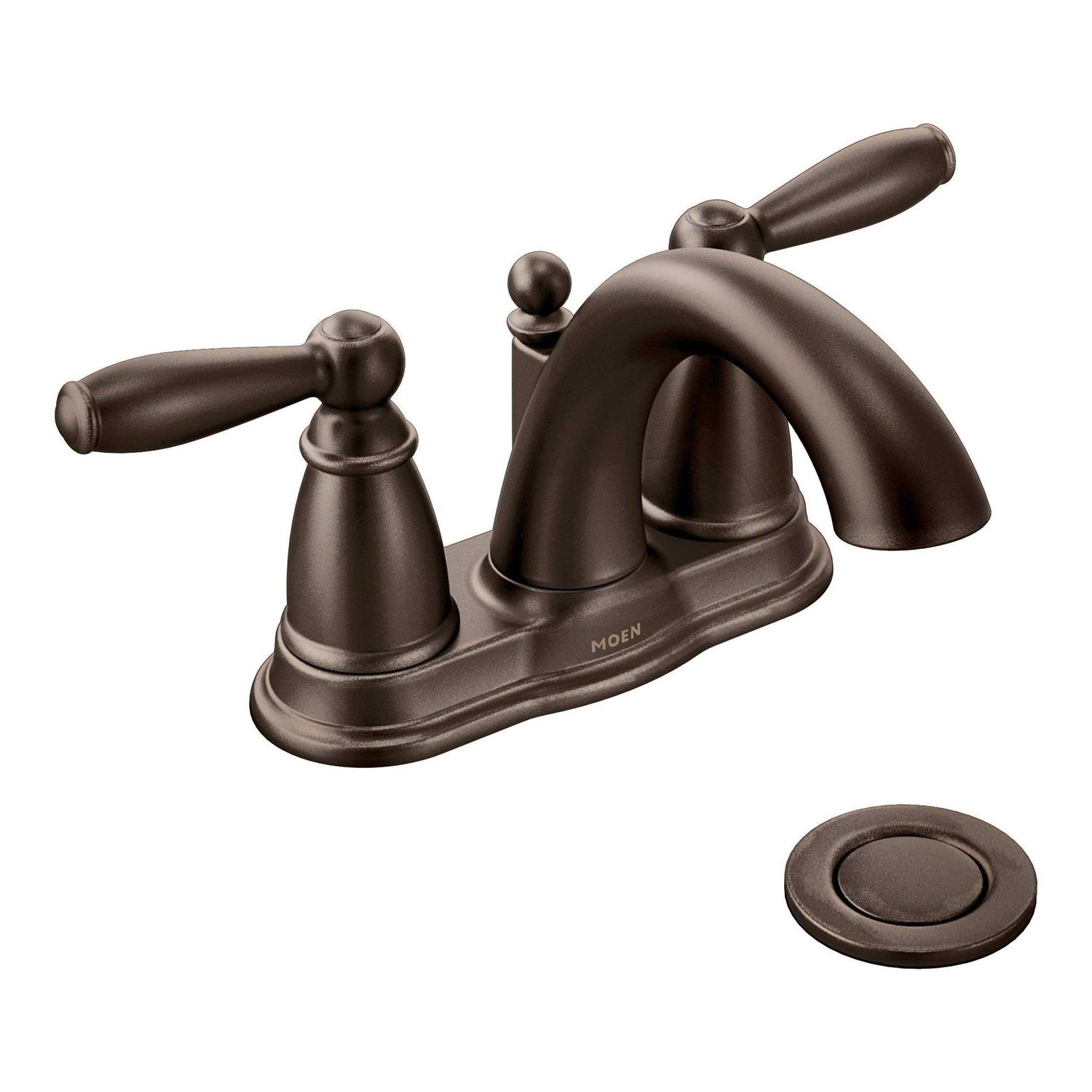 Moen Brantford Two Handle Widespread Bathroom Faucet T6620 - Zenithce