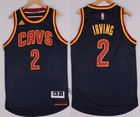 Cleveland Cavaliers #2 Kyrie Irving Revolution 30 Swingman 2014 New Navy Blue Jersey - Zenithce