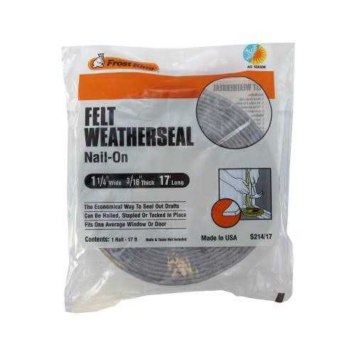 Frost King Rws5 Removable Weatherstrip - Zenithce