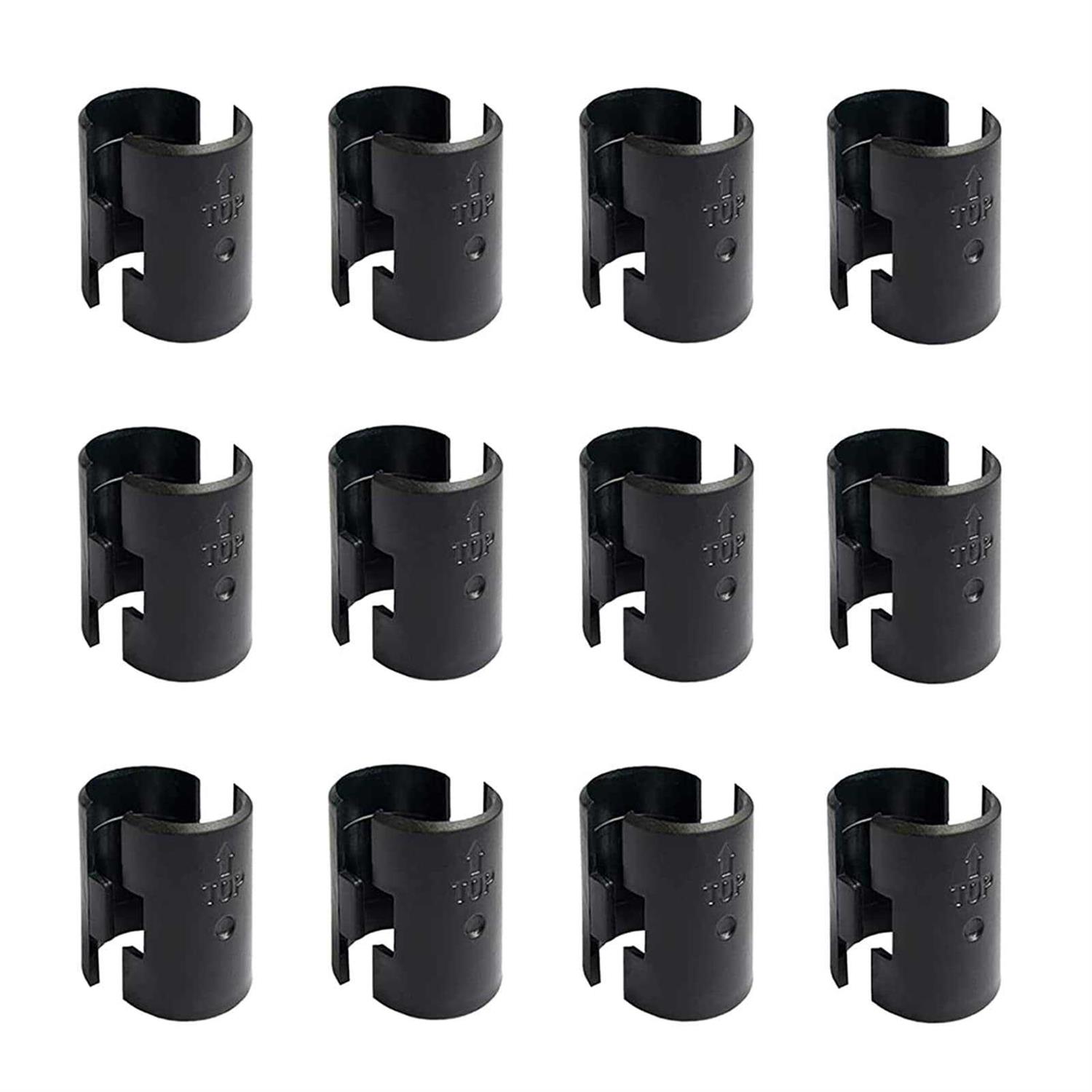 WAFJAMF Wire Shelf Clips Shelving Sleeves Shelf Lock Clips for 1 Post - Zenithce