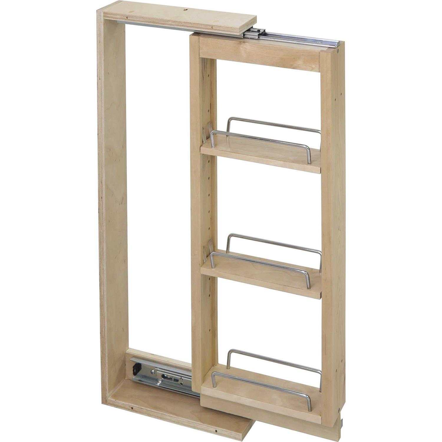 Hardware Resources USE-ADJ5 Adjustable Plastic Rear Bracket for USE-Series Undermount Drawer Slides with 8 mm Dowels - Zenithce