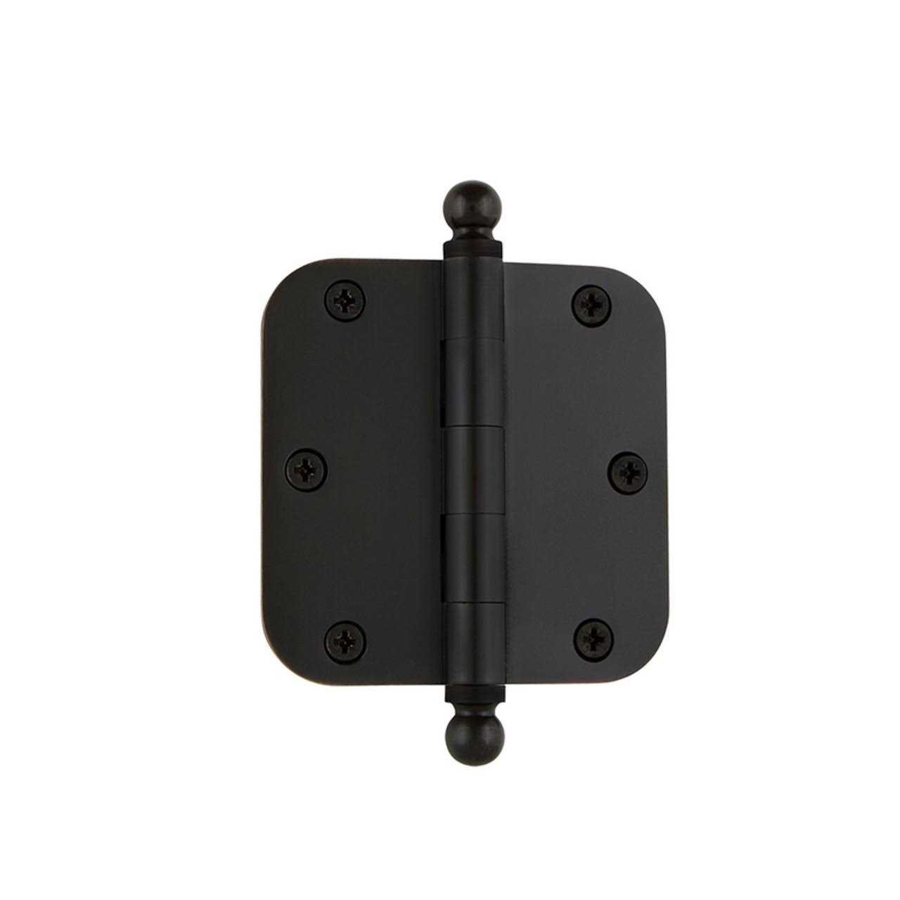 Nostalgic Warehouse 3.5 Ball Tip Residential Hinge 5/8 Radius Corners - Zenithce