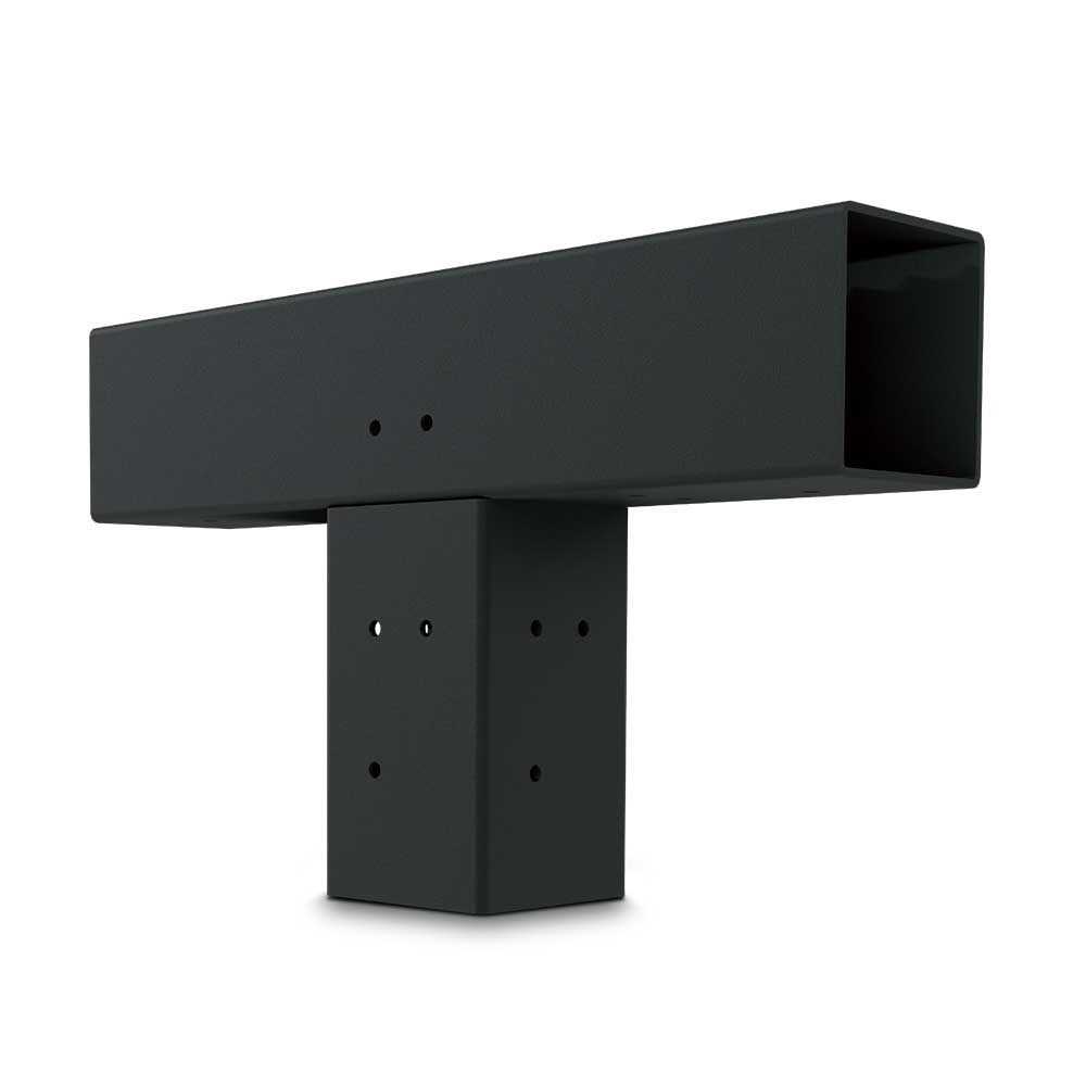 Wild Hog Linx T/Fit Black Steel Extension Bracket Pergola Wood Posts - Zenithce