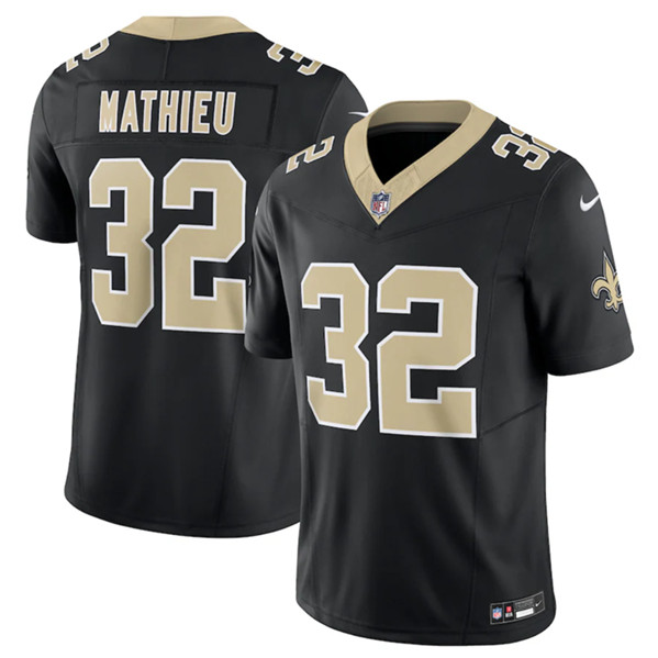 New Orleans Saints #32 Tyrann Mathieu Black 2023 F.U.S.E. Vapor Untouchable Limited Stitched Jersey - Zenithce