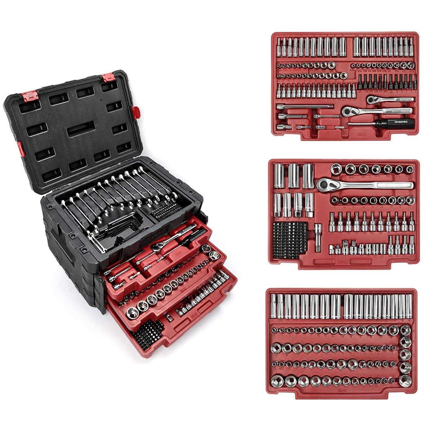 WORKPRO 3-Piece Quick Change Folding Pocket Utility Knife Set with Belt Clip - Zenithce