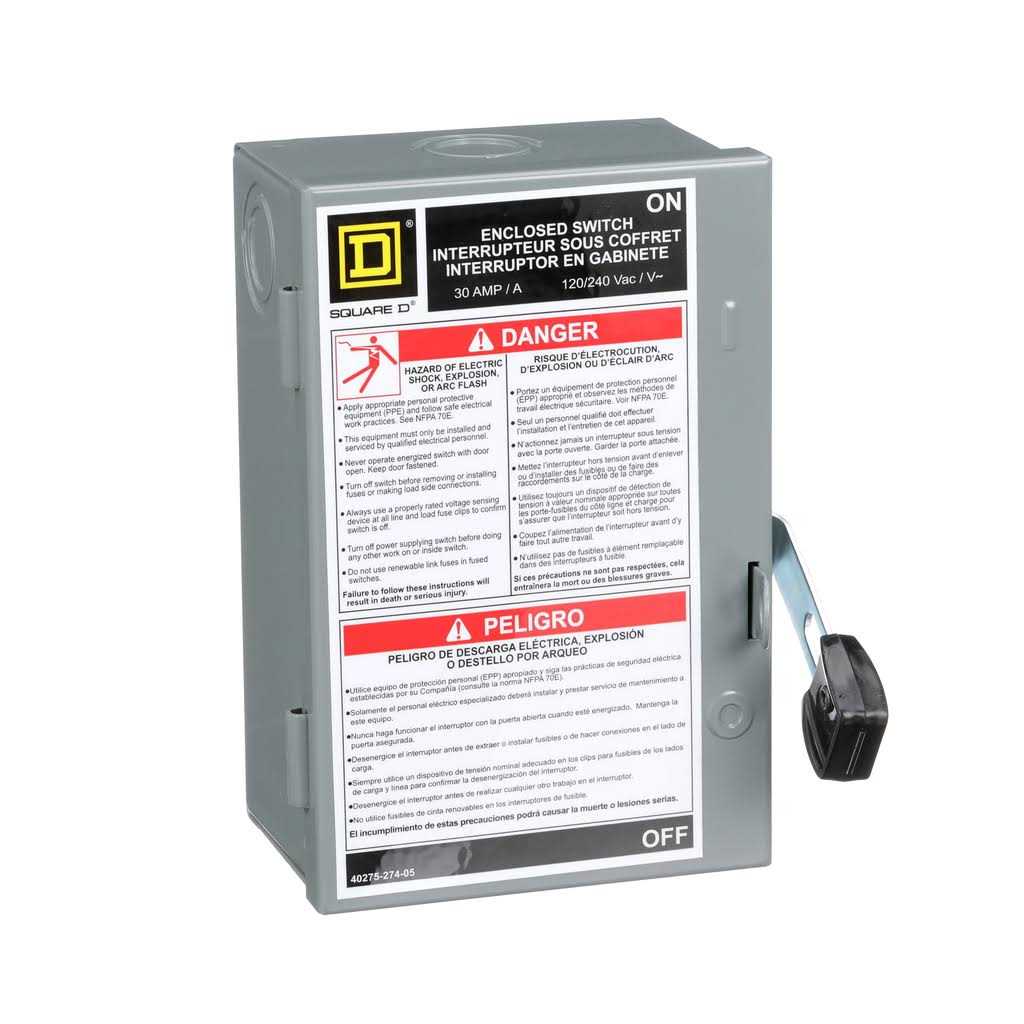 Square D L111N Safety Switch - Zenithce